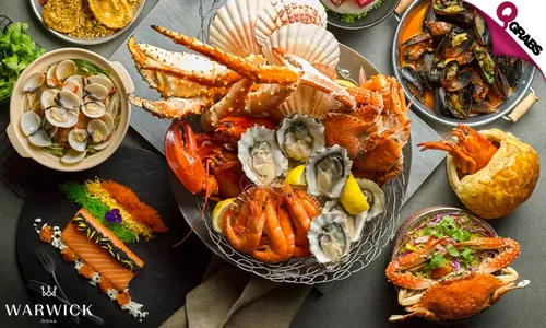 Thursday Seafood Dinner Buffet OR Friday Brunch at Warwick Doha Hotel!